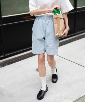 デニム淡色 モデル：161cm S着用