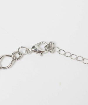 Lチェーンパールモチーフブレス