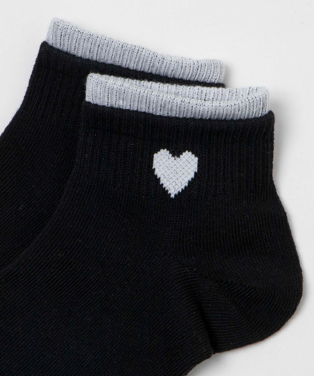 トップカラーモチーフショートソックス(23-25cm)