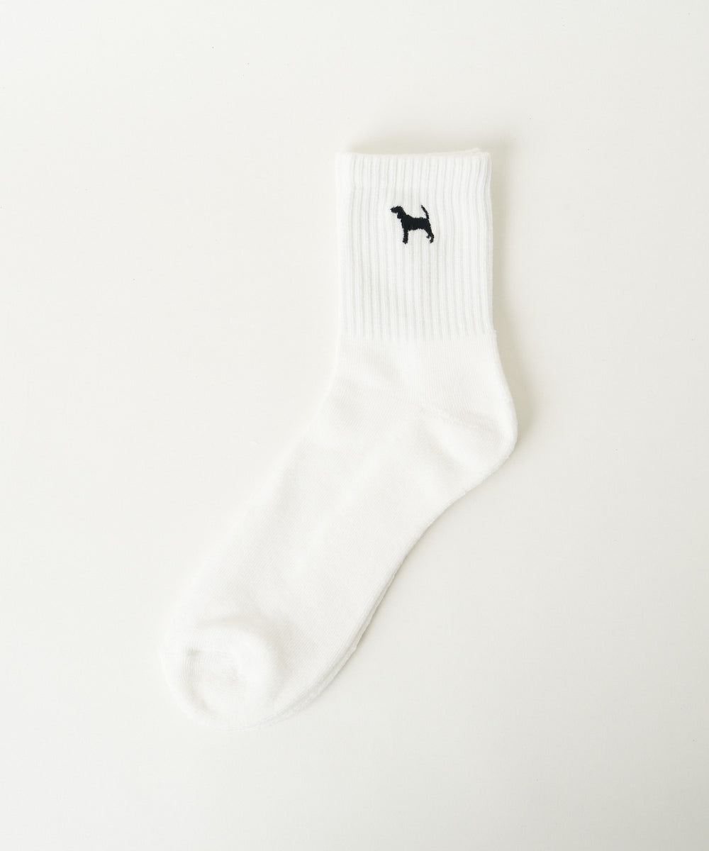 刺繍ハイアンクルソックス（HA）