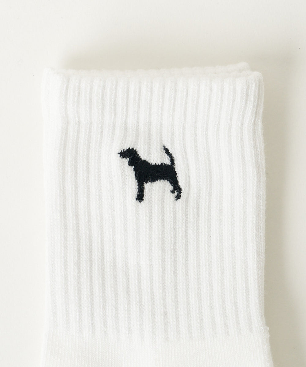 刺繍ハイアンクルソックス（HA）