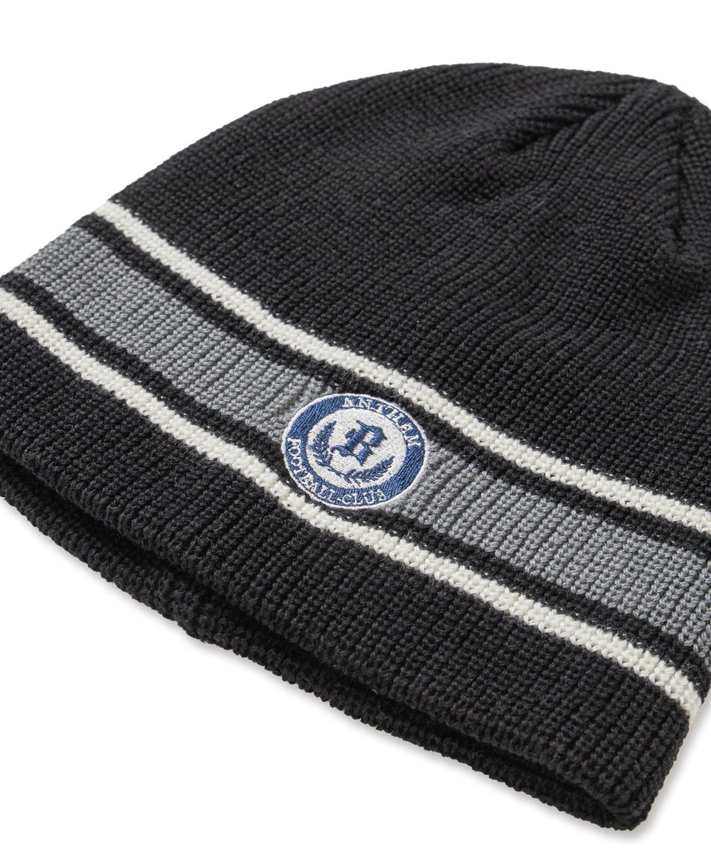 ワンポイント刺繍シングルニットワッチ