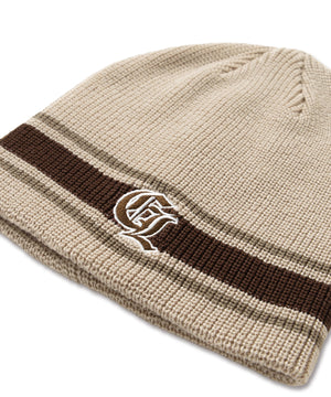 ワンポイント刺繍シングルニットワッチ