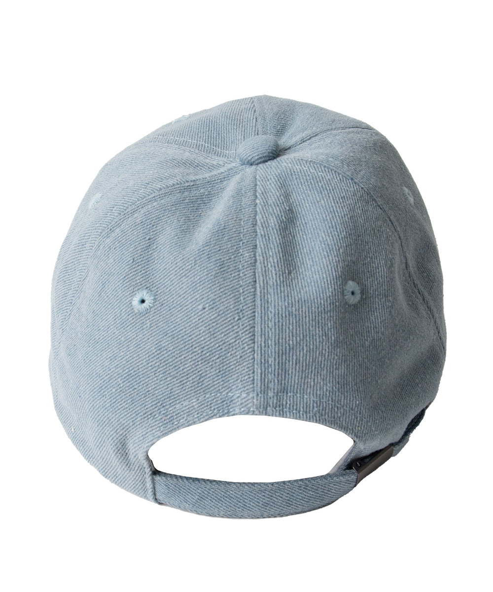 サークルフリンジロゴデニムキャップ