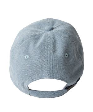 サークルフリンジロゴデニムキャップ