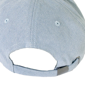 サークルフリンジロゴデニムキャップ