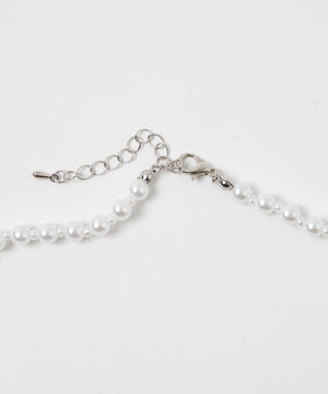 Lミニリボンパールネックレス