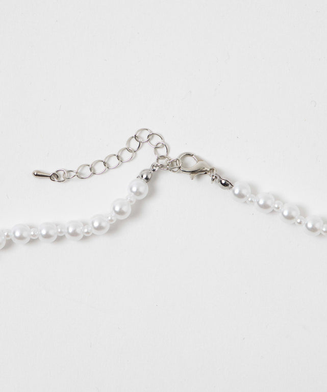 Lミニリボンパールネックレス