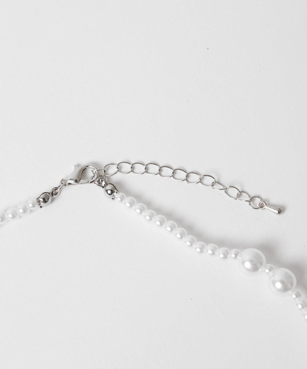 Lミックスパールネックレス