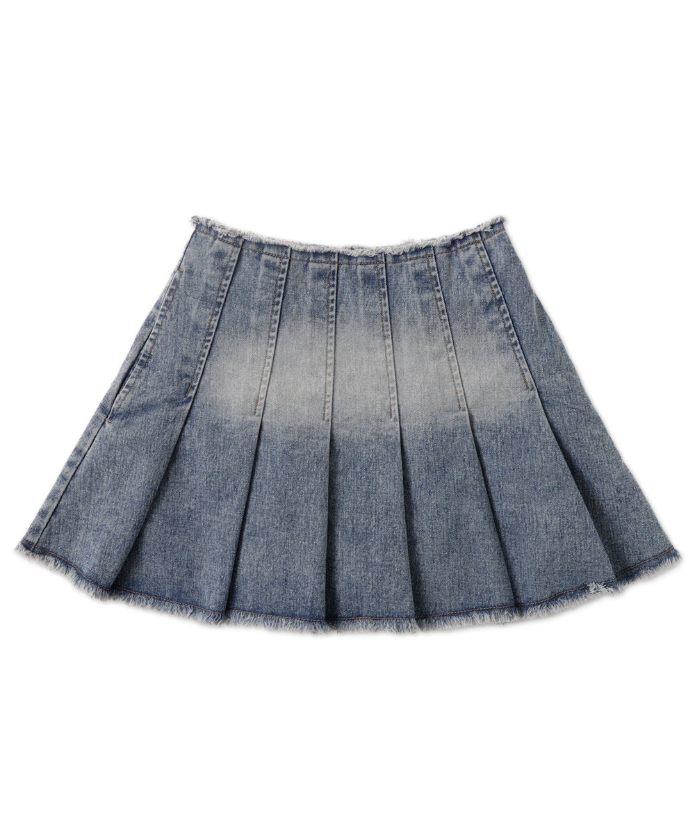 デニム淡色加工