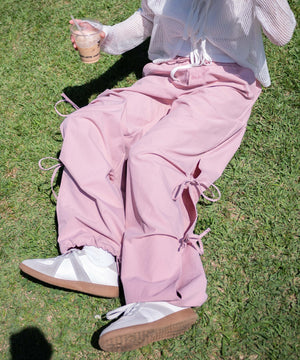 Lピンク モデル：155cm M着用