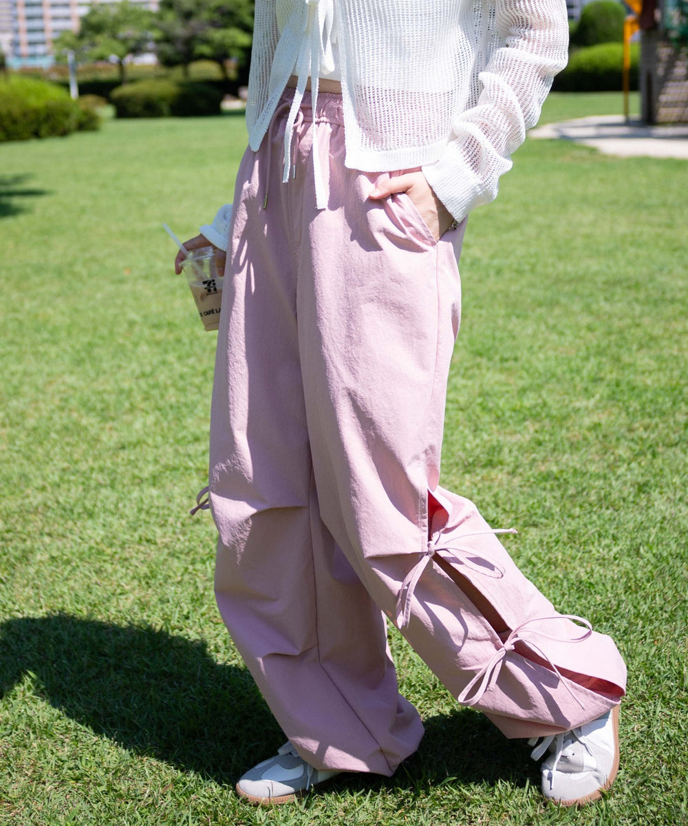 Lピンク モデル：155cm M着用