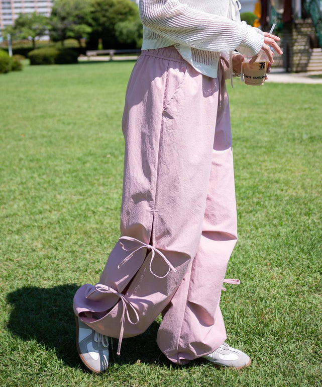 Lピンク モデル：155cm M着用