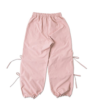 サイドリボンパラシュートパンツ