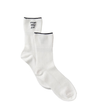 折り返しロゴアンクルソックス(23-25cm)