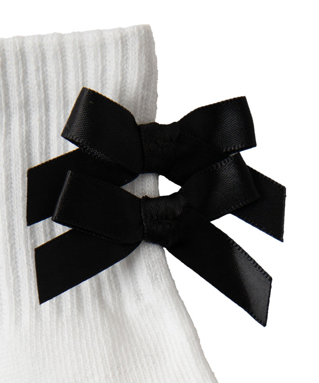 Wリボンアンクルソックス(23-25cm)