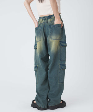 デニム　モデル:161cm M着用