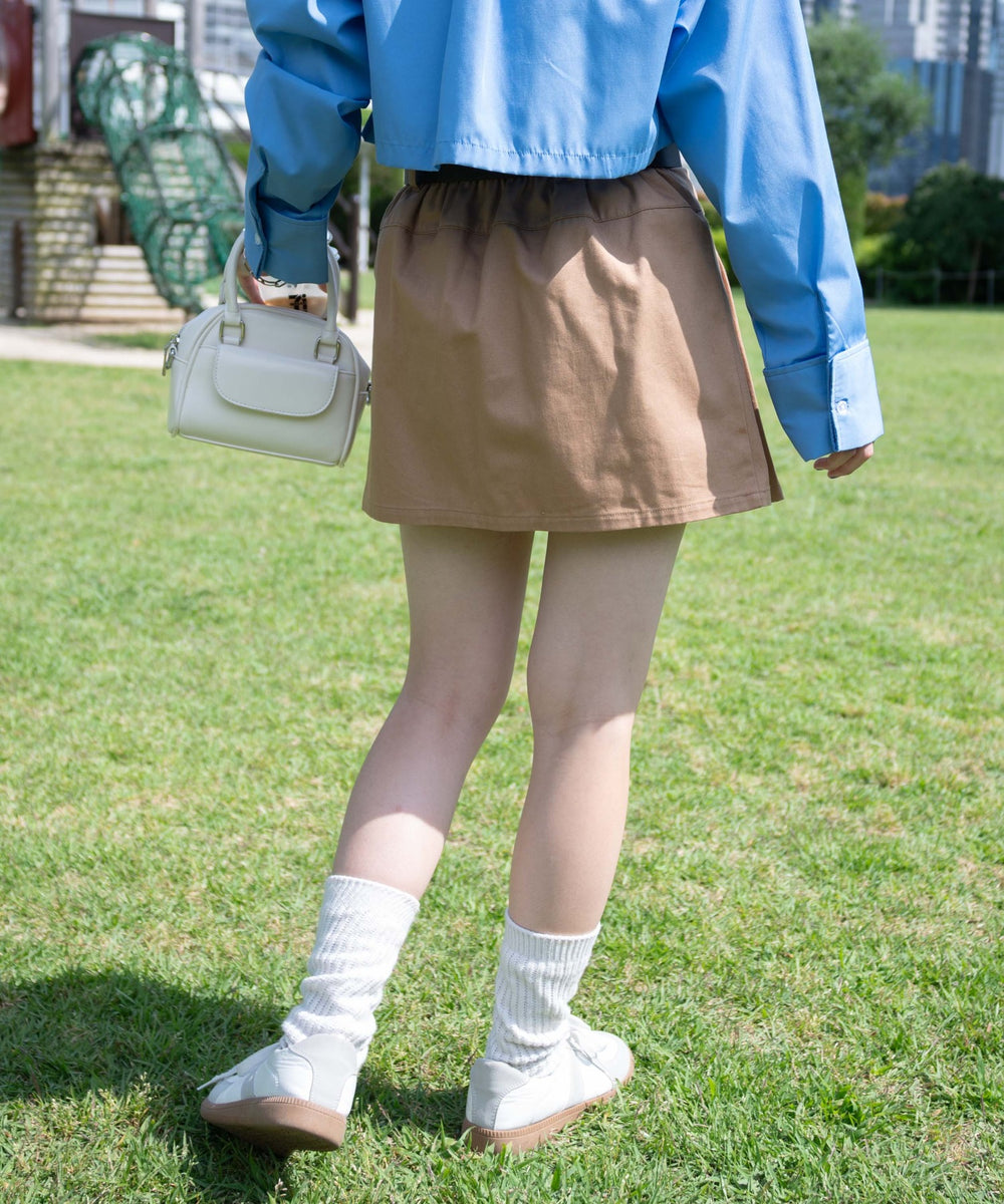 ベージュ　モデル:155cm F着用