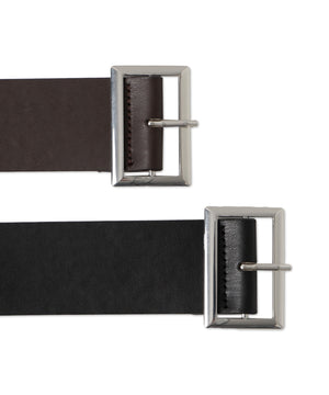 ベルト付チノプリーツスカパン