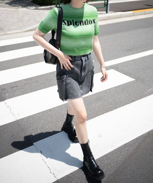 ブラックケミカル　モデル:155cm F着用