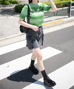 ブラックケミカル　モデル:155cm F着用