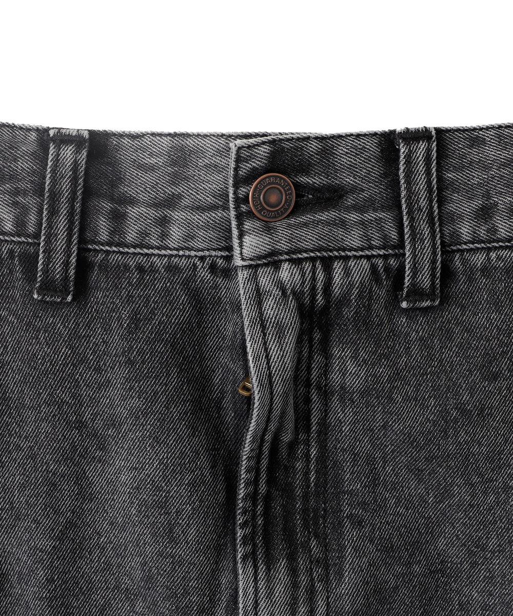 カーゴポケットデニムミニスカート