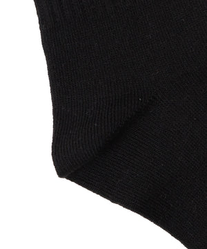 ラインモコイヌ刺繍クルーソックス(23-25cm)