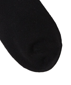 ラインモコイヌ刺繍クルーソックス(23-25cm)