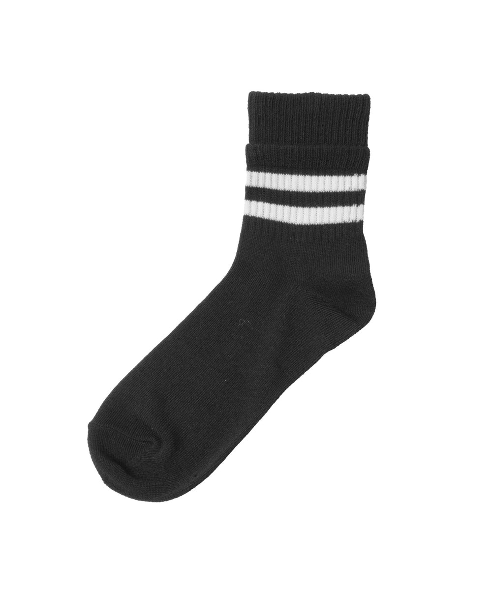 切り替えラインクルーソックス