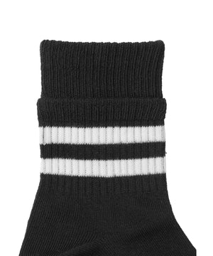 切り替えラインクルーソックス