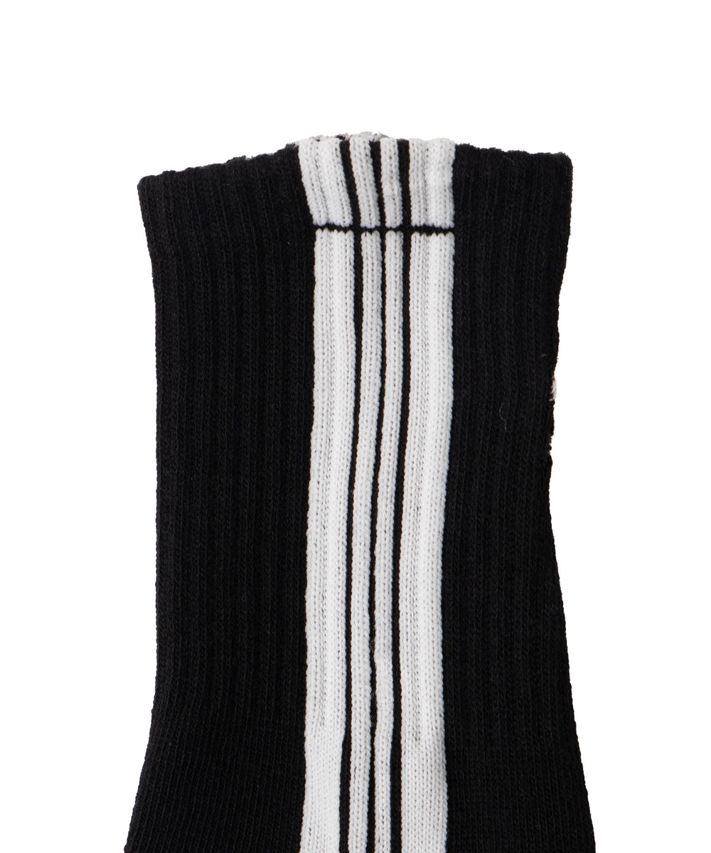 サイドラインクルーソックス(23-25cm)