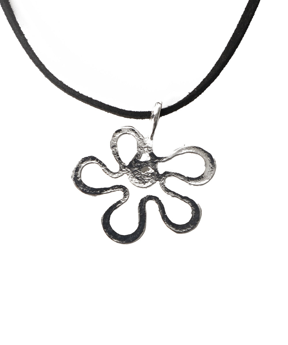 Lフラワーリボンチョーカー