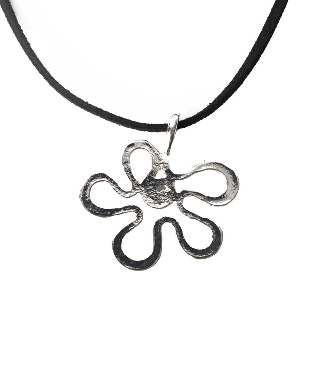 Lフラワーリボンチョーカー