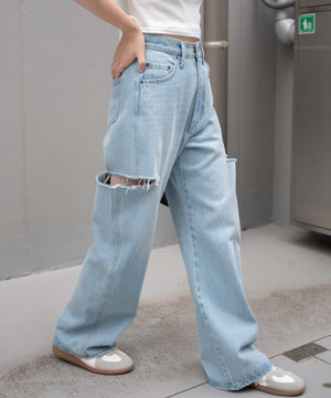 インディゴ淡 モデル：155cm M着用