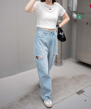 インディゴ淡 モデル：155cm M着用