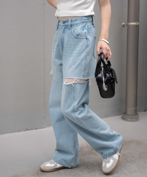 インディゴ淡 モデル：155cm M着用