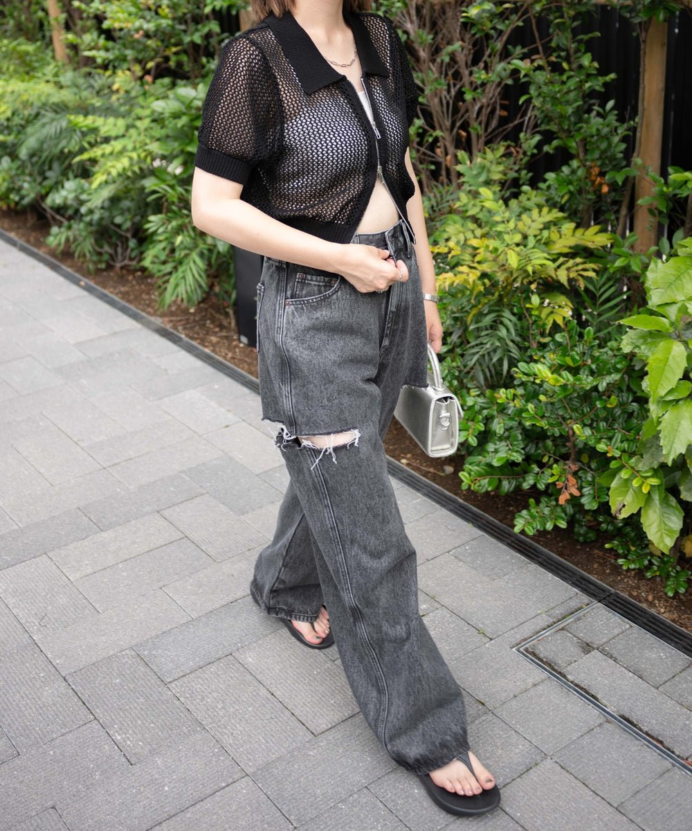 ブラックケミカル モデル：155cm M着用