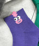 モンスターアンクルソックス(23-25cm)/パープル