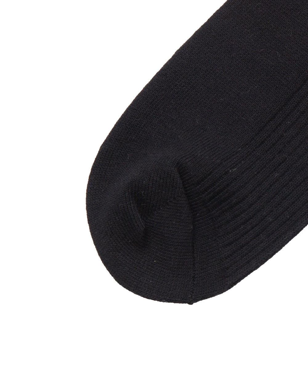 リブ無地ソックス（R）(25-27cm)