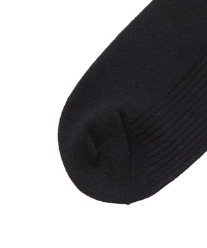 リブ無地ソックス（R）(25-27cm)