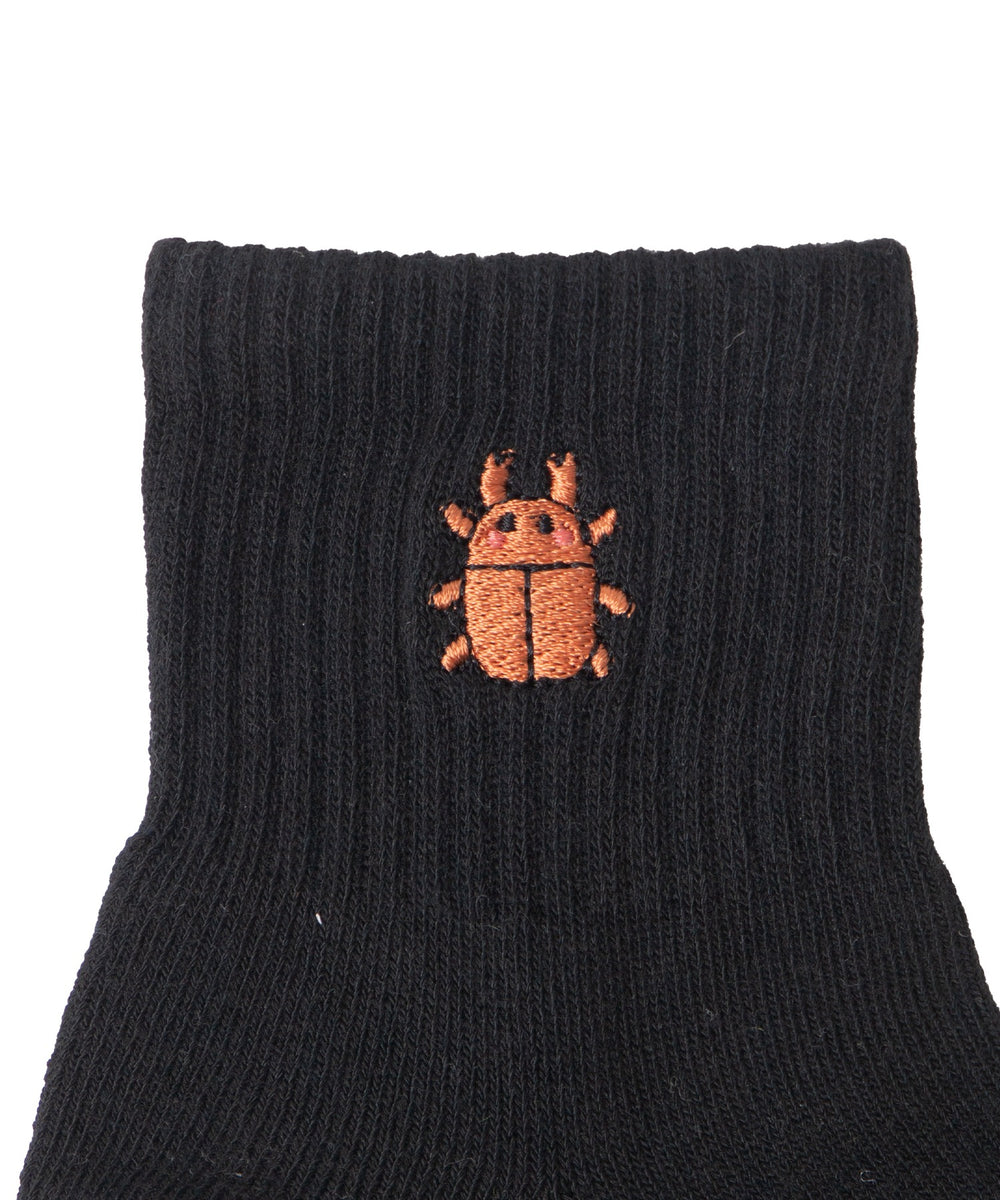 インセクト底パイルアンクルソックス(23-25cm)