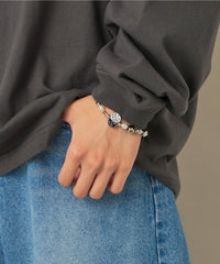 MパールMIXモチーフブレス