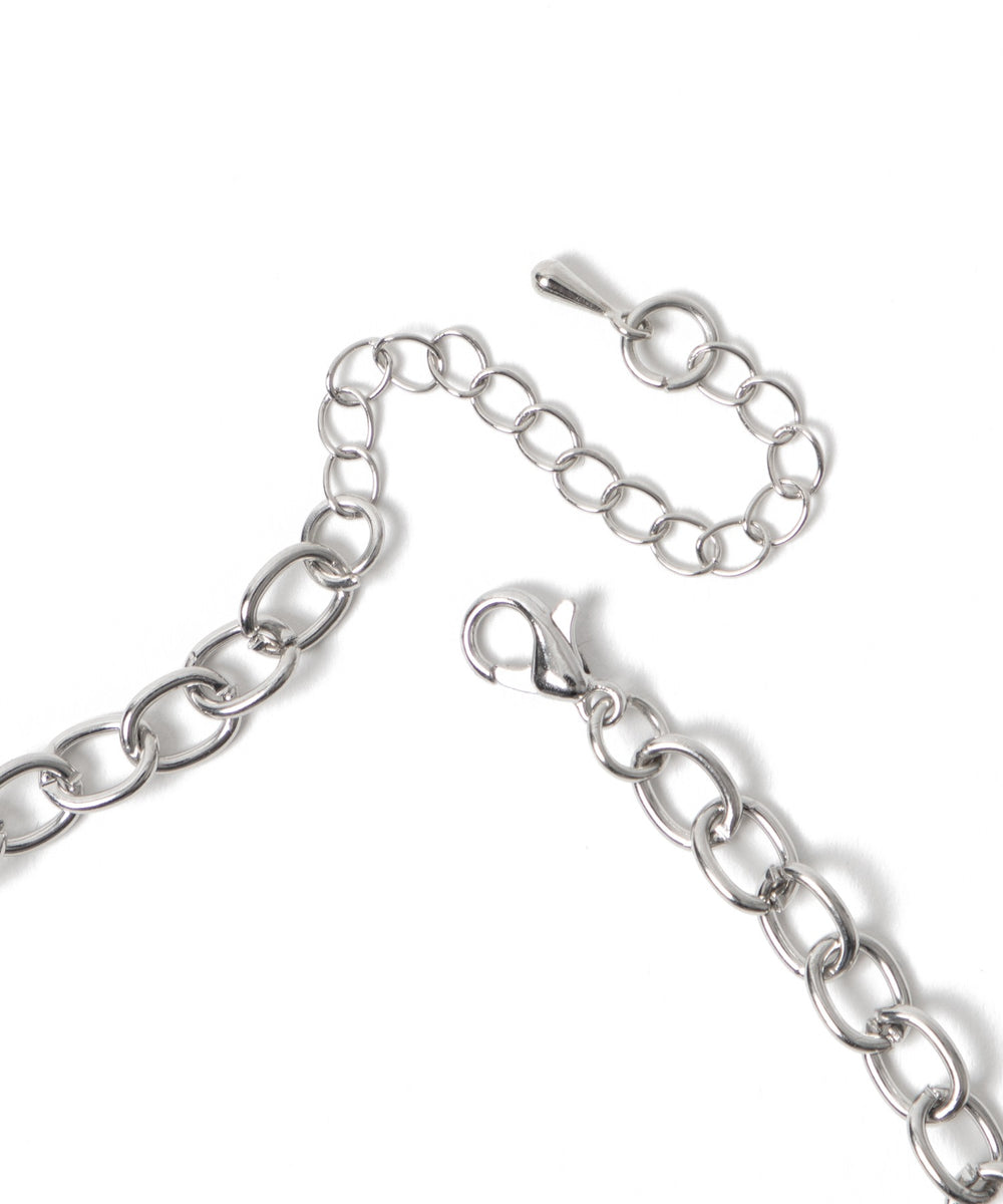 Lメニーリボンメタルネックレス