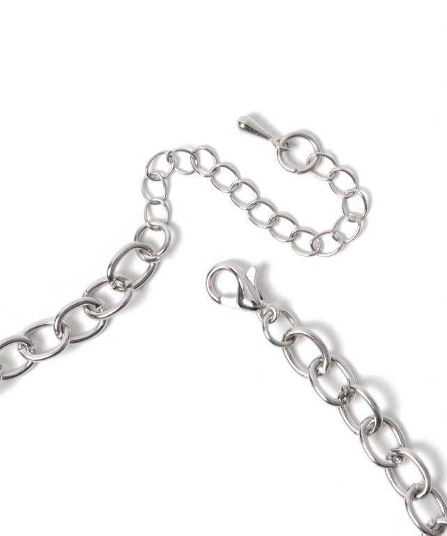 Lメニーリボンメタルネックレス