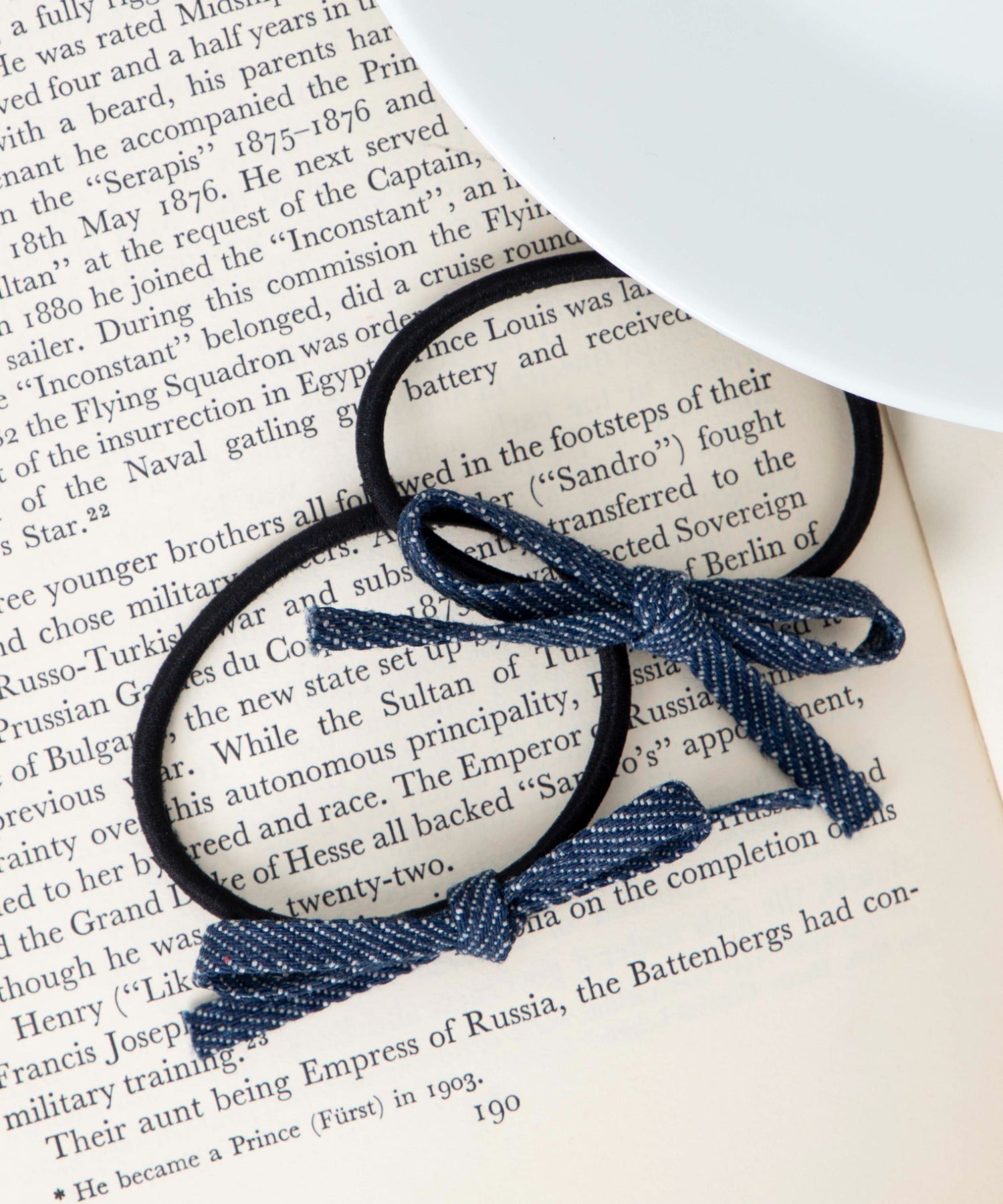 ドットチュールデニムリボン⋈♡*。゜ヘアゴム★親子コーデ★オーダーページ ドットチュールデニムリボン⋈♡*。゜ヘアゴム→Msize☆親子コーデ