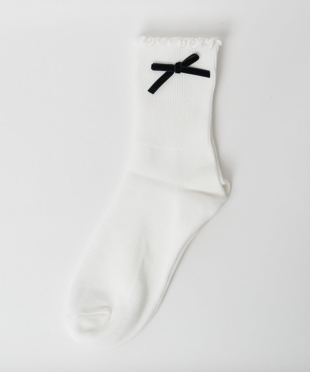 メローリボンクルーソックス