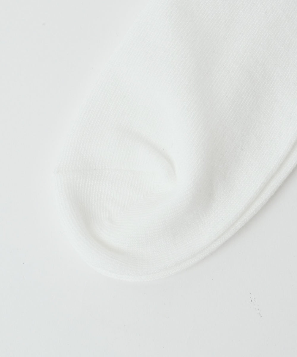 ニュアンスロゴ刺繍ショートソックス