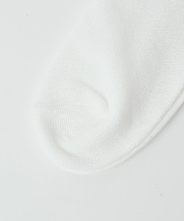 ニュアンスロゴ刺繍ショートソックス