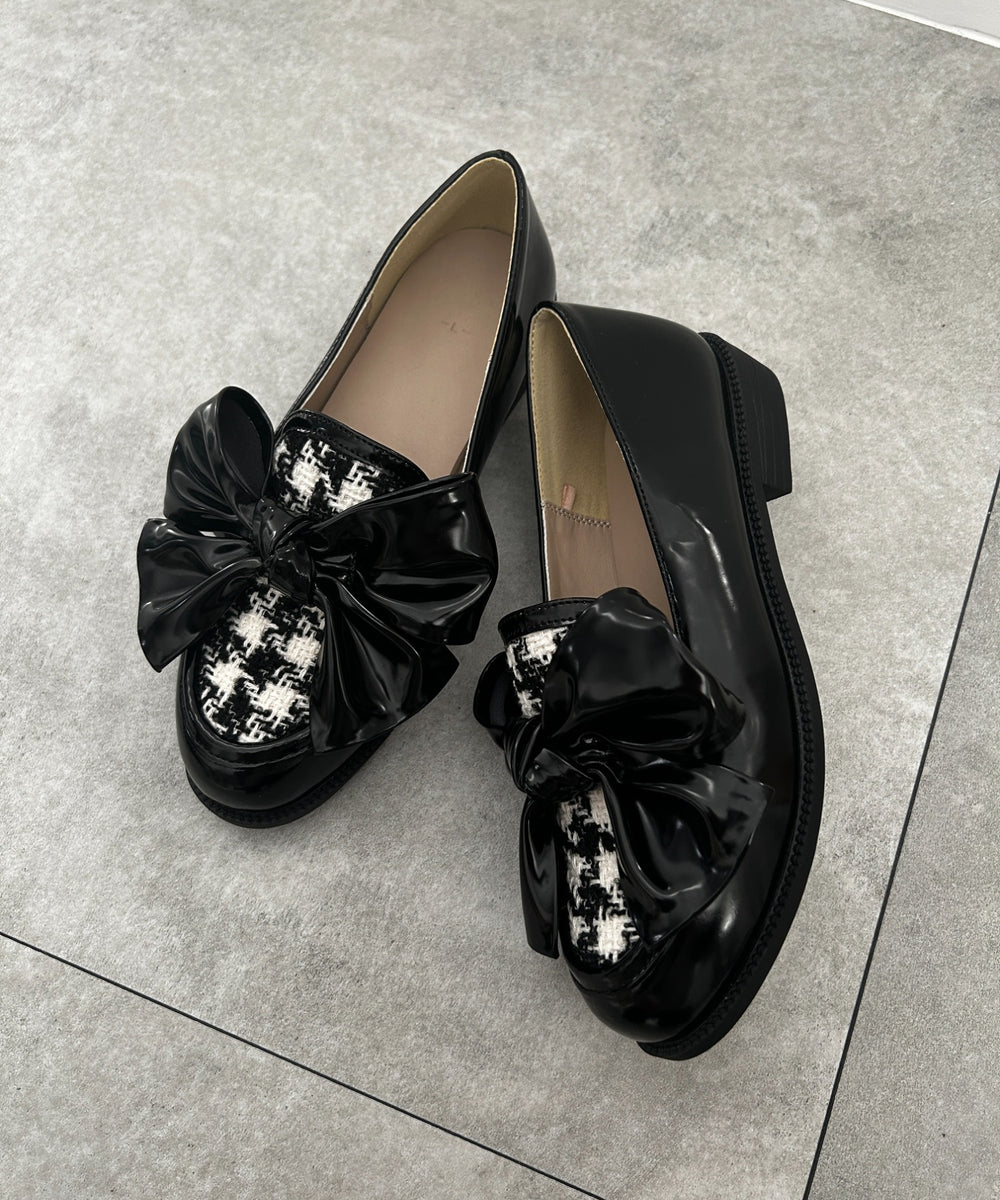 ブラック系チェック