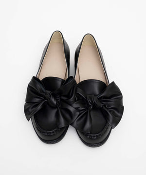 リボンローファー